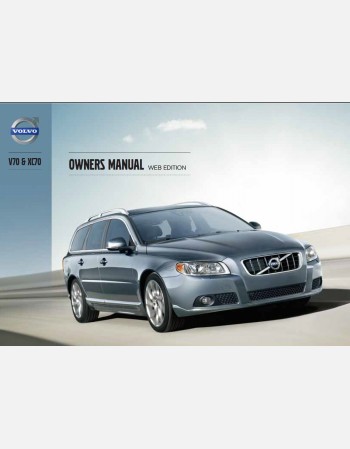 2013 volvo xc70 owners manual lhd & rhd